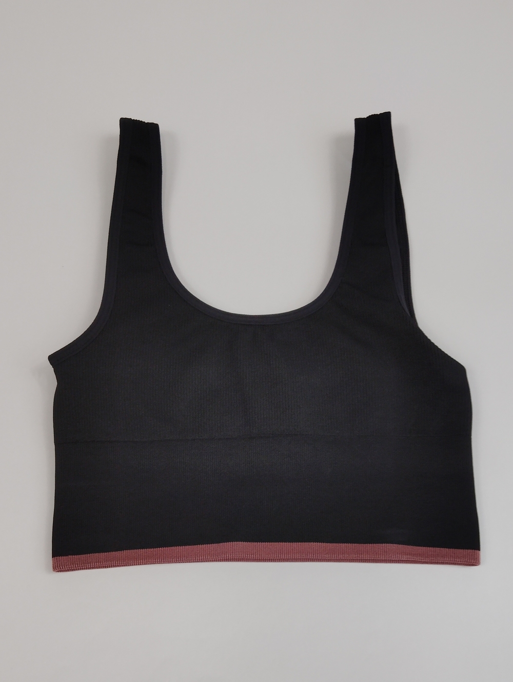 Outdoor Voices Seamless Ribbed Sports Bra